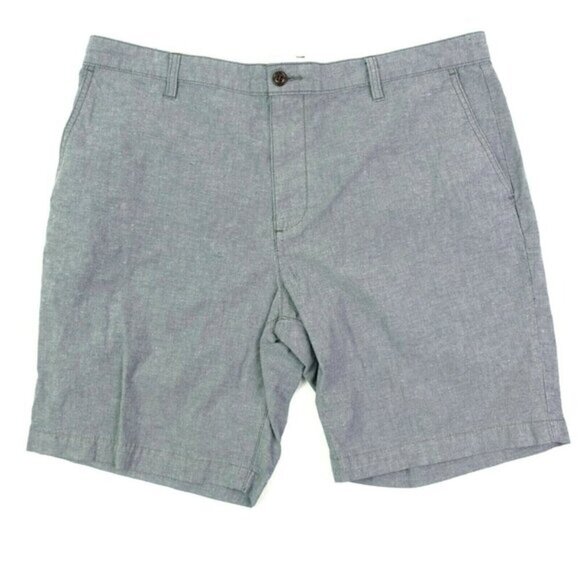 Dockers Men's 38‎ Blue Grey Cotton Blend Shorts - Picture 1 of 6